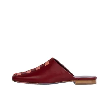 Paul Smith Nata Wrap-toe Slippers Women's Burgundy