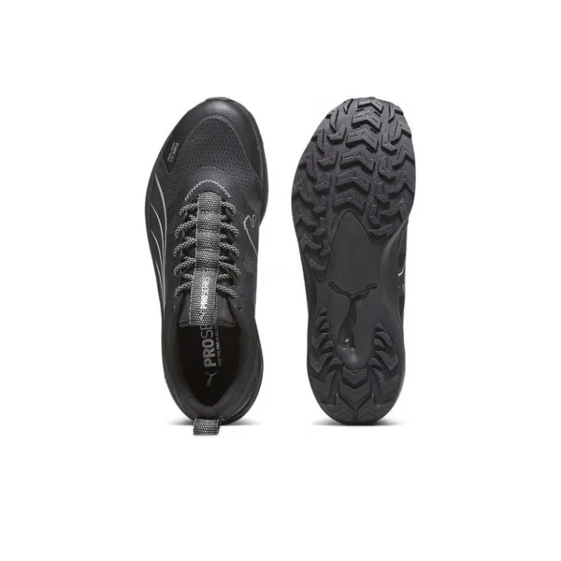 PUMA Redeem Pro Trail PTX Cushioning Wear-Resistant Low-Top Running Shoes Unisex Black-3