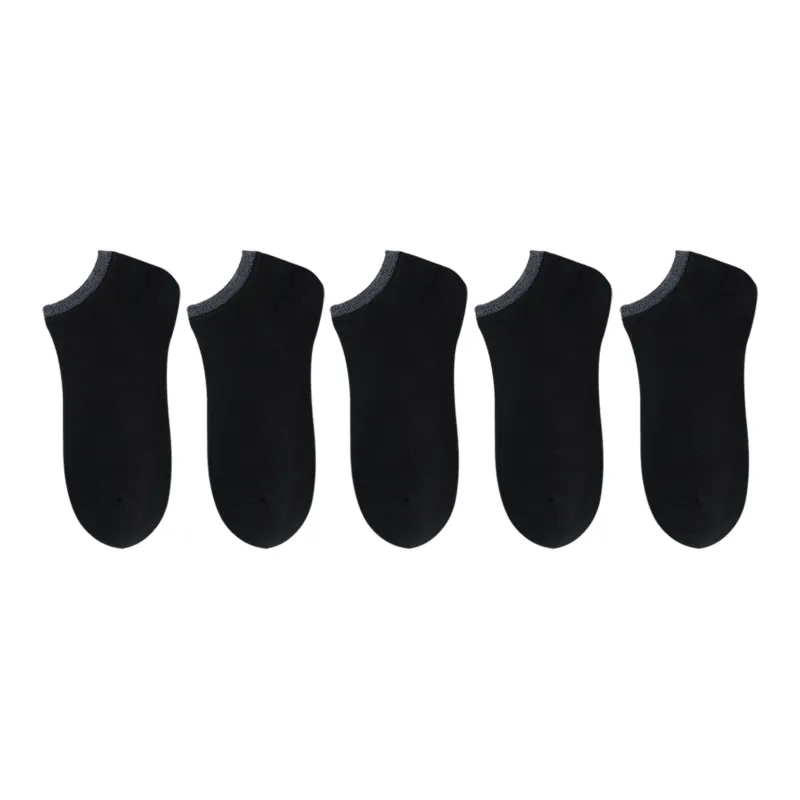 XXLLG Spring And Fall No Show Socks Men's 5 Pack-13