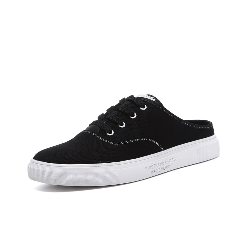 LUOMAIKE Wrap toe Slippers Men's Black-1