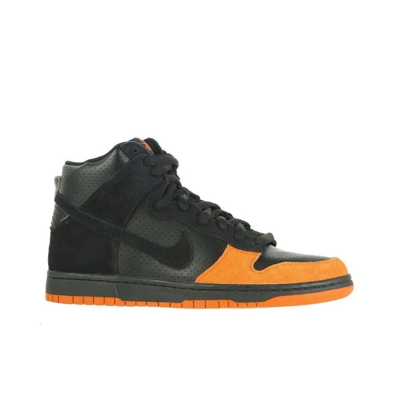 Nike Sb Dunk High Black Solar Orange-1