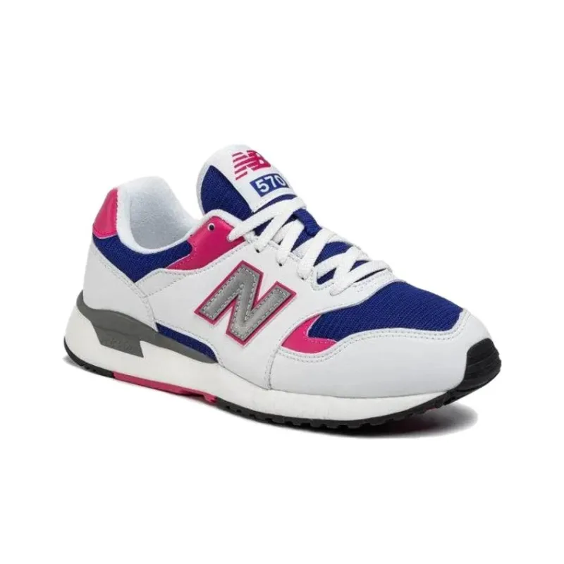 New Balance 570 Colorful White/Pink/Blue-2