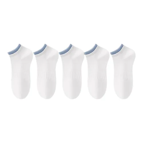 Flowers In Water Ankle Socks Men's 5 Pack