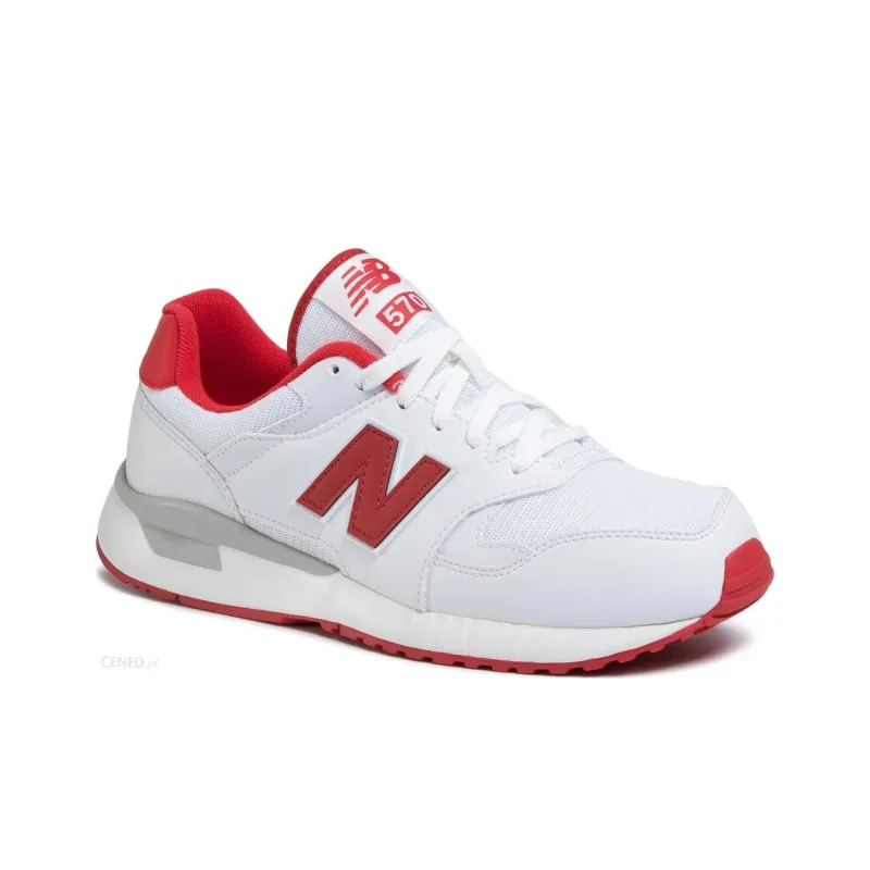 New Balance 570 White/Red-2