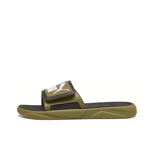 PUMA Royalcat Slide Slippers Unisex Army Green