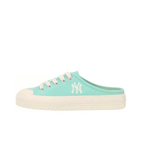 MLB Playball Mule Canvas Shoes Women's Low-Top Green