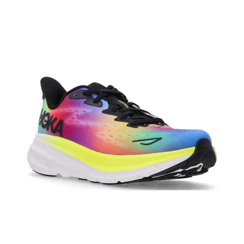HOKA ONE ONE Clifton 9 Cushioning, Wear Resistant Low Top Running Shoes Women's Multicolor-3
