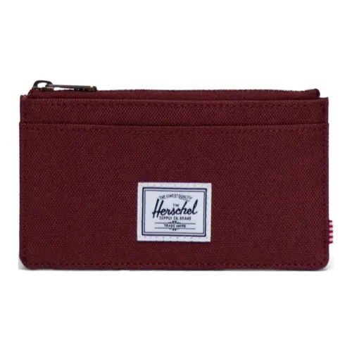 Herschel EcoSystem™ 600D Fabric Wallet Large Size Unisex Dark Red