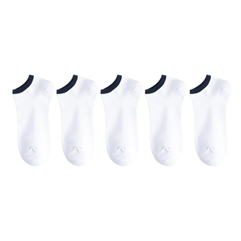 XXLLG Spring And Fall No Show Socks Men's 5 Pack-12