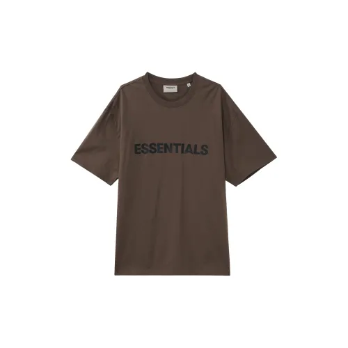 Fear Of God Essentials FW20 T-Shirts Unisex Brown