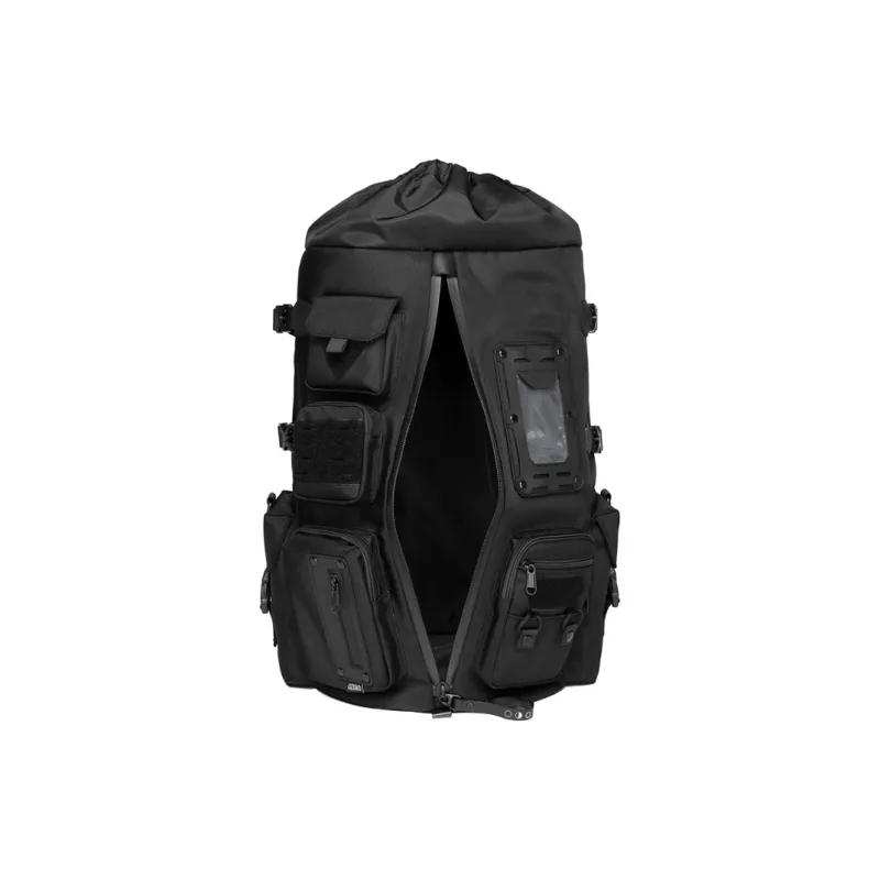 CMLZIUA High quality Fabric Backpack Regular Men's Black \ Camouflage \ Deep Red-2