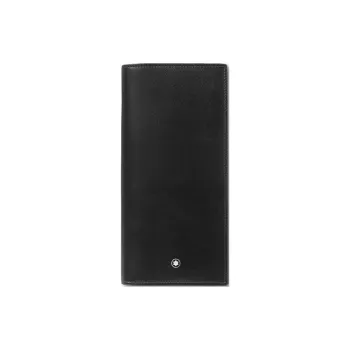 MONTBLANC Meisterstuck Cow Leather Wallet Men's Black