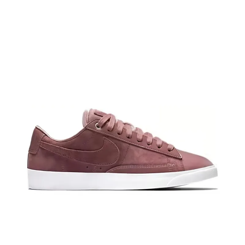 Nike Blazer Anti Slip Wear Resistant Low Top Skateboard Shoes GS Brown-1