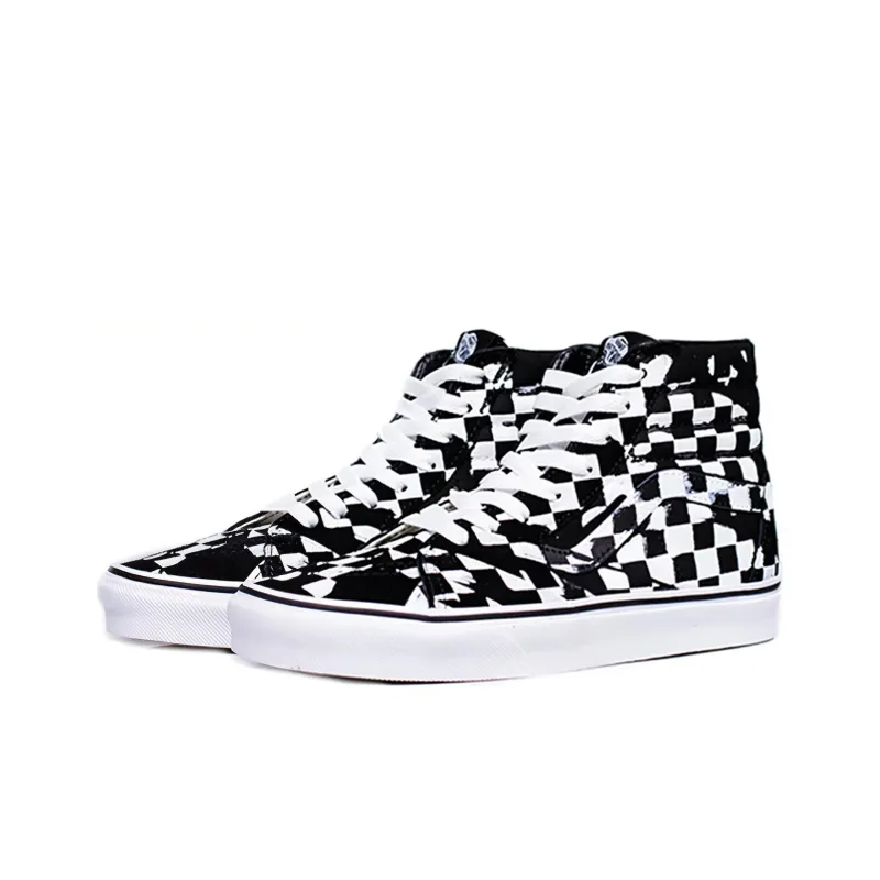 Sk8 Vans Hi 'Overprint Checkboard'-2