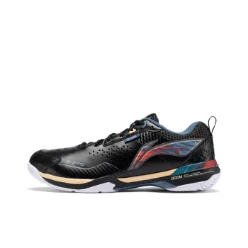 LiNing Blade Pro Anti Slip Wear Resistant Low Top Badminton Shoes Men's Black