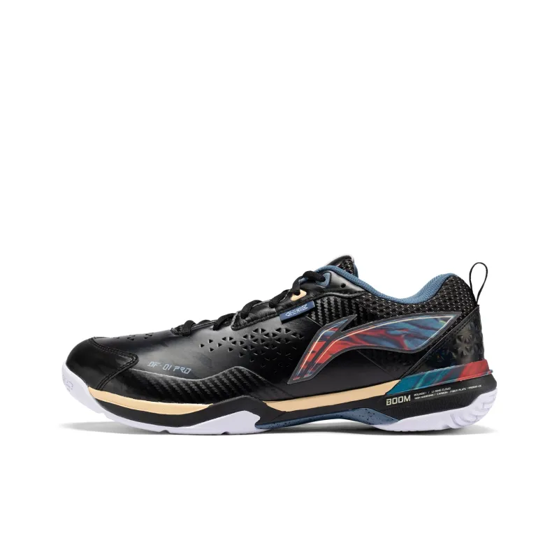 LiNing Blade Pro Anti Slip Wear Resistant Low Top Badminton Shoes Men's Black-0