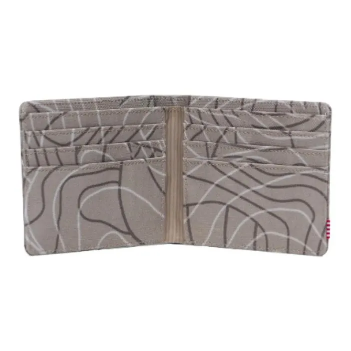 Herschel EcoSystem™ Recycled Fabric Wallet Unisex Plaid Brown-2