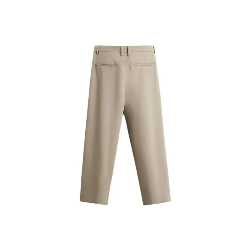 ZARA Casual Pants Men's Light Brown Yellow-1