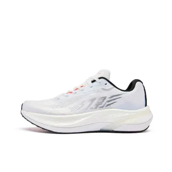 QIAODAN Phantom Running Shoes Women's Low-Top Jordan White Signal Red