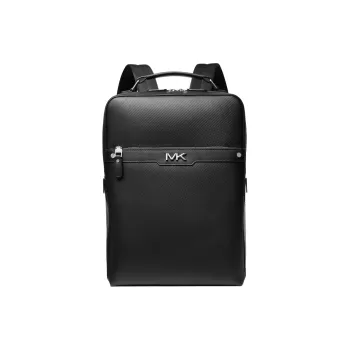 MICHAEL KORS Split Cow Leather With Textile Backpack Men's Black