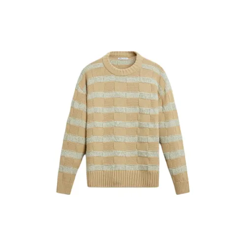 ZARA Knitwear Men Beige