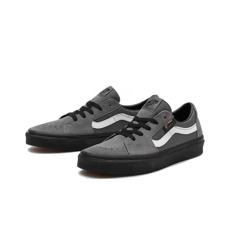Vans Sk8 Low Cordura 'Grey Black'-3