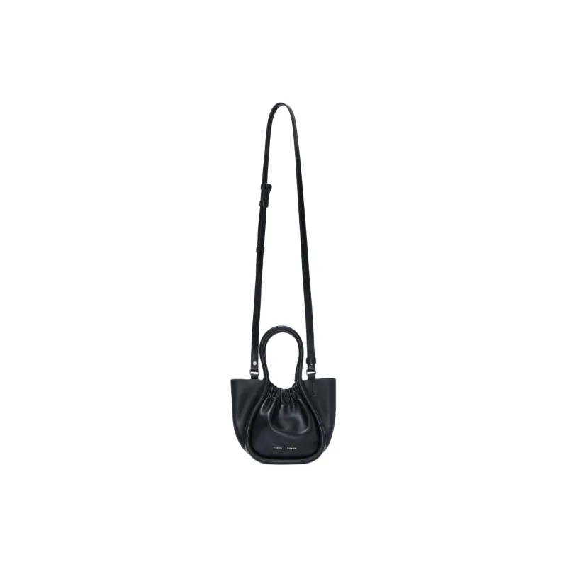 PROENZA SCHOULER Calfskin Shoulder Bag Crossbody Bag Handbag Extra Small Women's Black-4