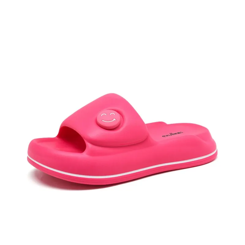 EXULL Q EVA Slide Slippers Women's Rose Red-2