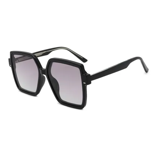 Pair Ponyo TR/Memory Plastic Square Sunglasses Unisex
