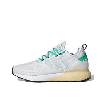 Adidas Originals Zx 2K Boost Grey One Hi Res Green