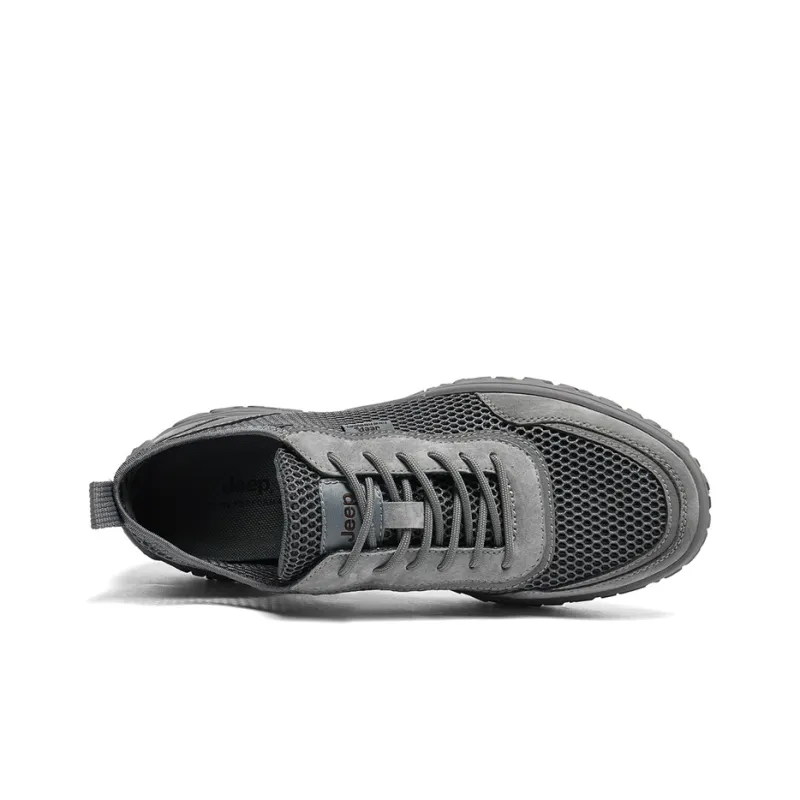 Jeep Cushioned Anti-Slip Wear-Resistant Waterproof Breathable Quick-Drying Low-Top Casual Running Shoes Men's-2