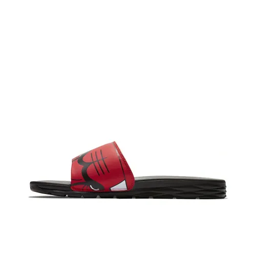 Nike Benassi Solarsoft Nba University Red/White-Black