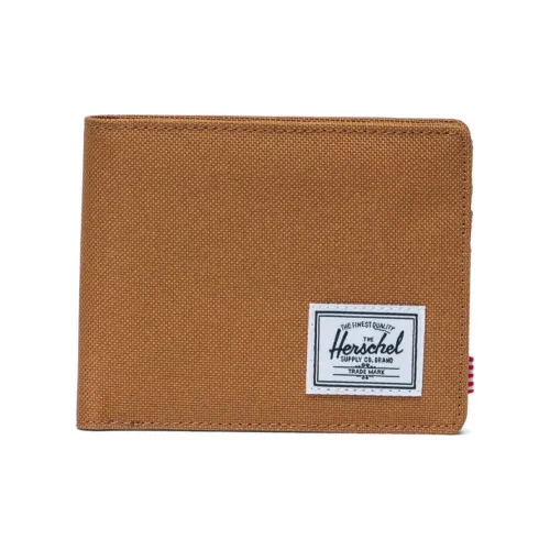 Herschel EcoSystem™ 600D Fabric Card Holder Wallet Unisex Bronze Brown