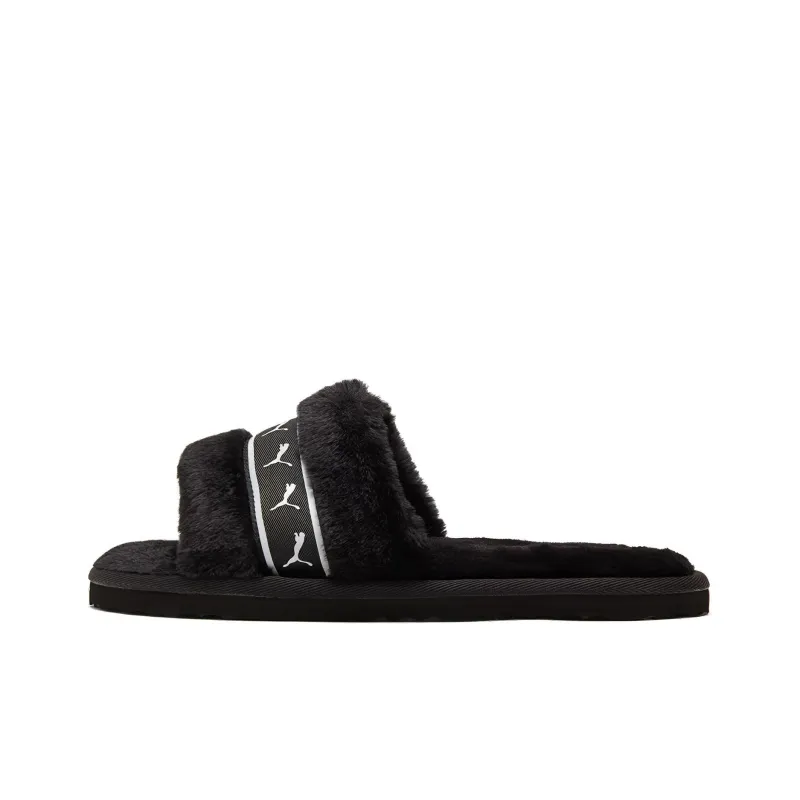 PUMA Fluff Remix Slide 'Black White' Women's-0