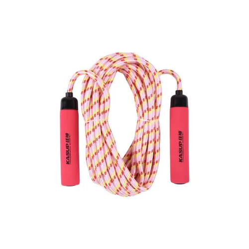 KASUP Student Supply Non Countable Jump Ropes Students Handle Material Sponge, Rope Material Cotton Rope 6m