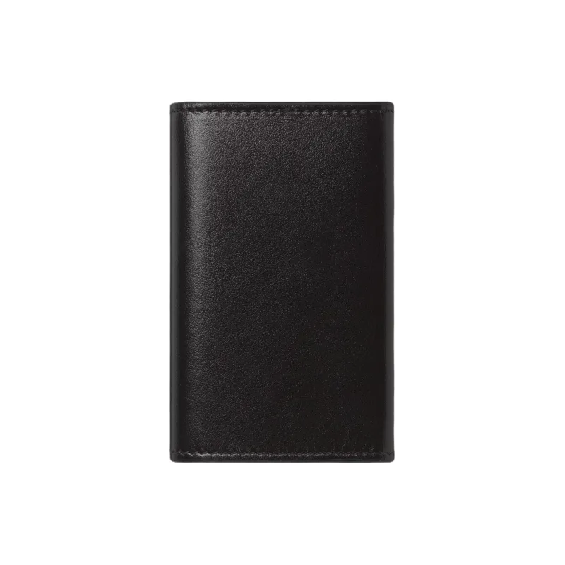 MONTBLANC Meisterstuck Grain Cow Leather Key Pouch Men's Black-1