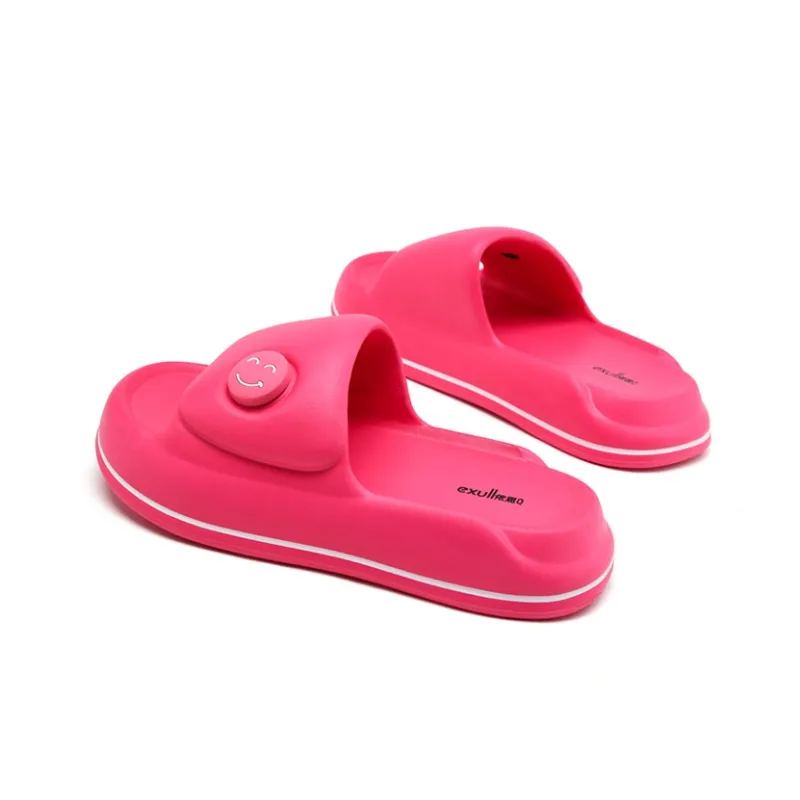 EXULL Q EVA Slide Slippers Women's Rose Red-4