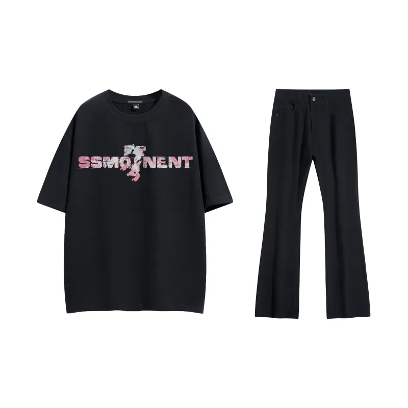 SUNSETMONENT Casual Sportswear Unisex-1