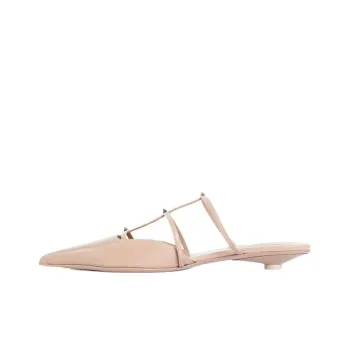 Valentino Garavani Rockstud Wispy Pointed Toe Mules Women's