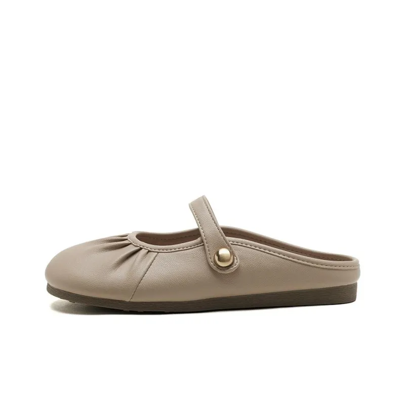 AGSDON Wrap toe Slippers 1.5cm Women's-6