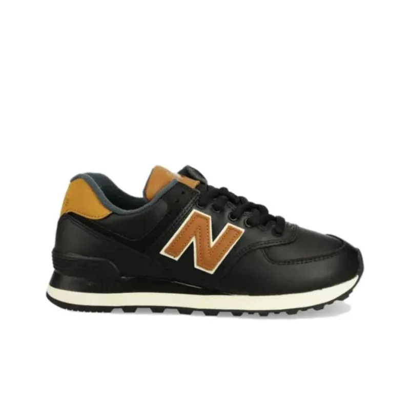 New Balance 574 Black Workwear-1