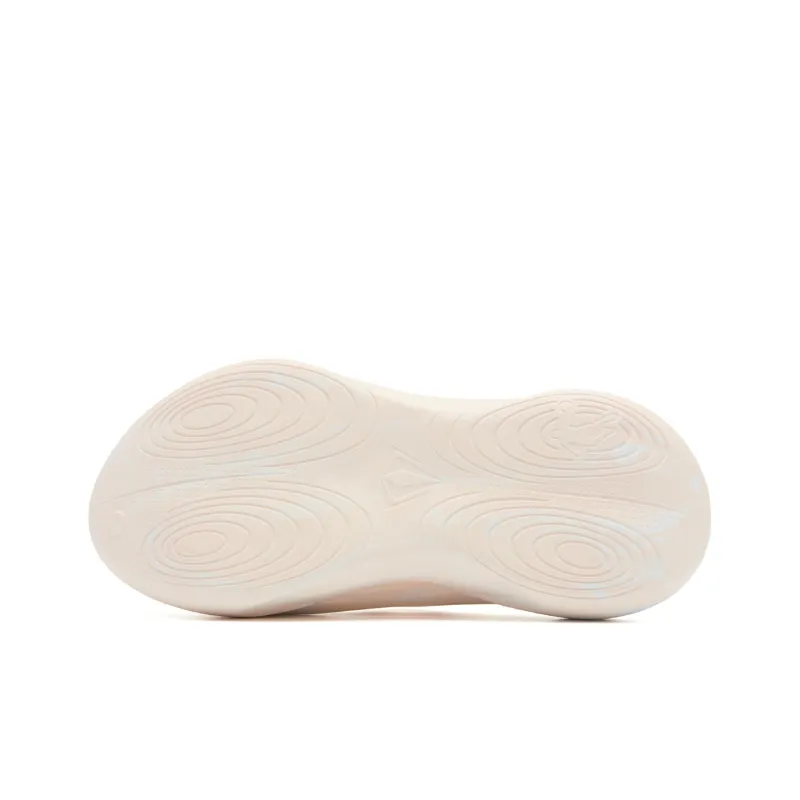 QIAODAN Poison Tooth Slippers Quick Dry Slip Resistant Abrasion Resistant Quiet Slide Slippers Women's Pink-5
