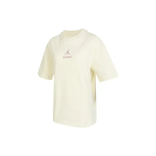 Jordan T-Shirts Women's Coconut Milk