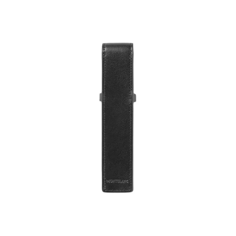 MONTBLANC Meisterstuck Leather Storage Bag Men's Black-1