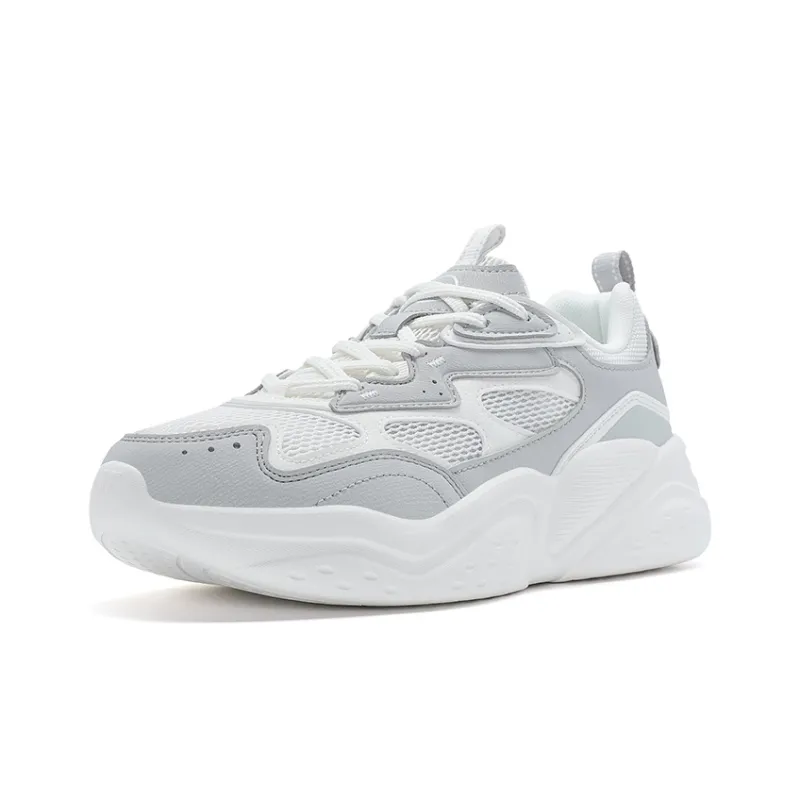XTEP Casual Shoes Women's Low Top Phantom Gray/Sail White-2