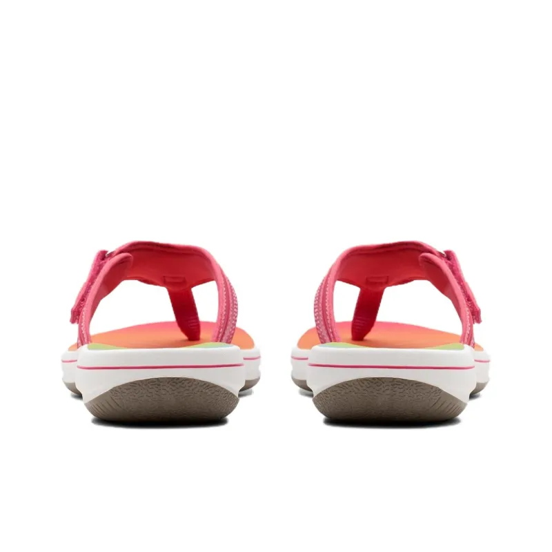 Clarks Flip Flops 3cm Women's Pink-4