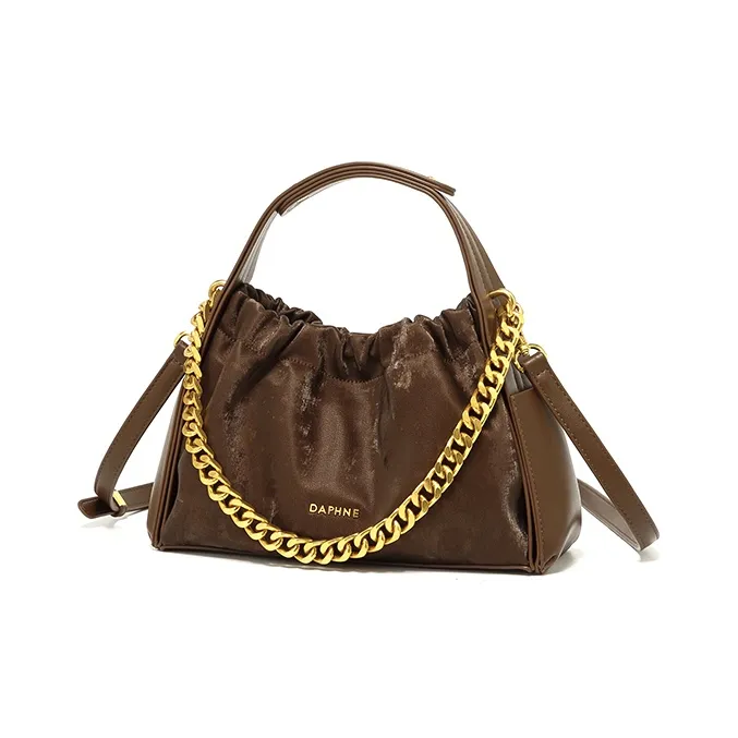 DAPHNE Pu Crossbody Bag Women's Coffee-1