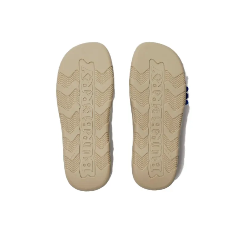 Burberry Quiet Wrap toe Slippers Men's Beige-5