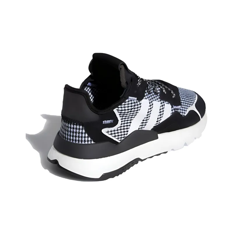 Adidas Nite Jogger Black White-2