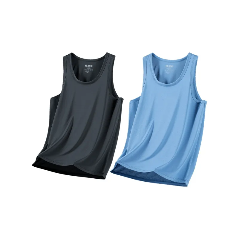 H YXIANG Men Tank Tops-29